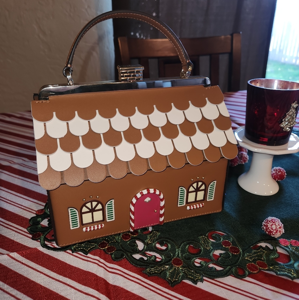 Kate Spade Gingerbread House Crossbody